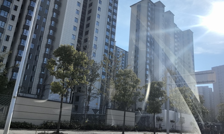 都市径水澜苑施工进度图