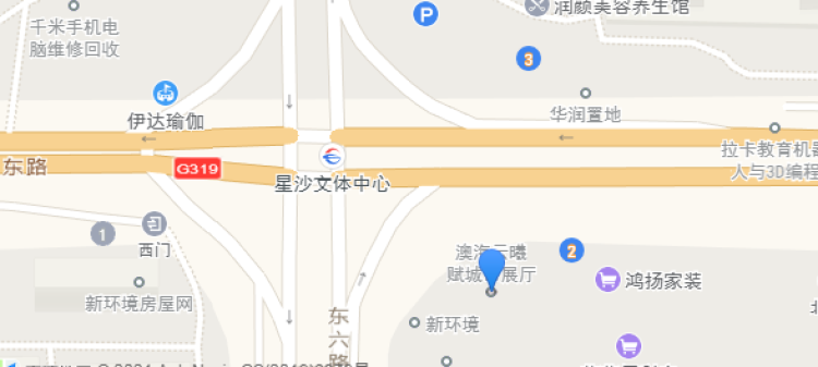 澳海云曦赋交通图