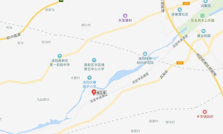 绿城桃花源交通图