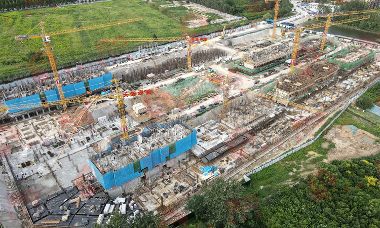 天成·观澜施工进度图