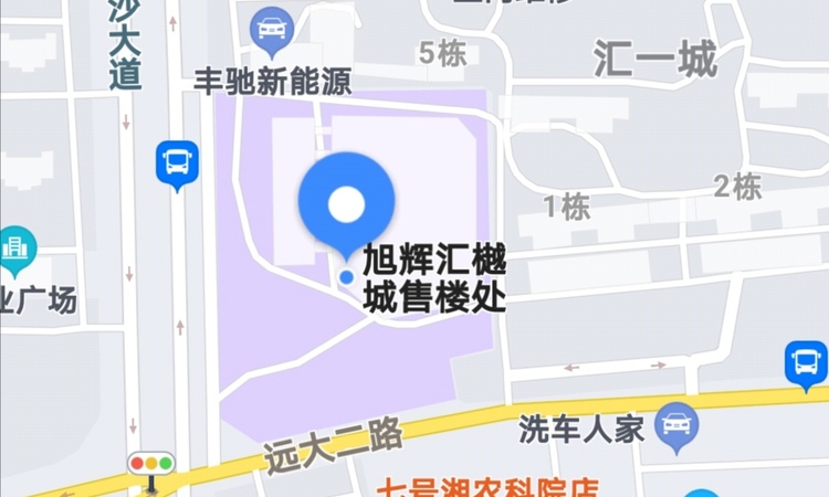 旭辉汇樾城实景图