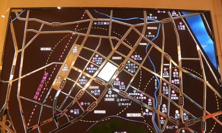 世豪广场交通图