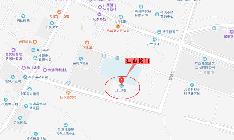 江山铭门交通图