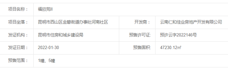 艺城·春城玖號楼盘证照