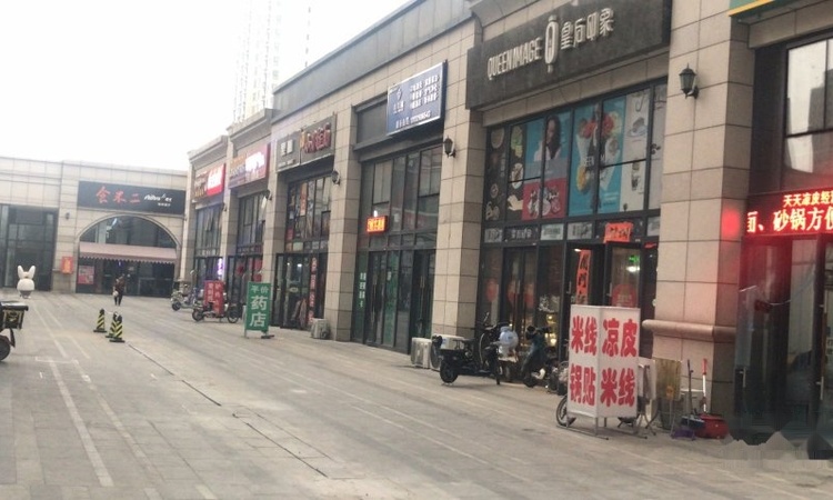 黄金城道步行街周边配套图