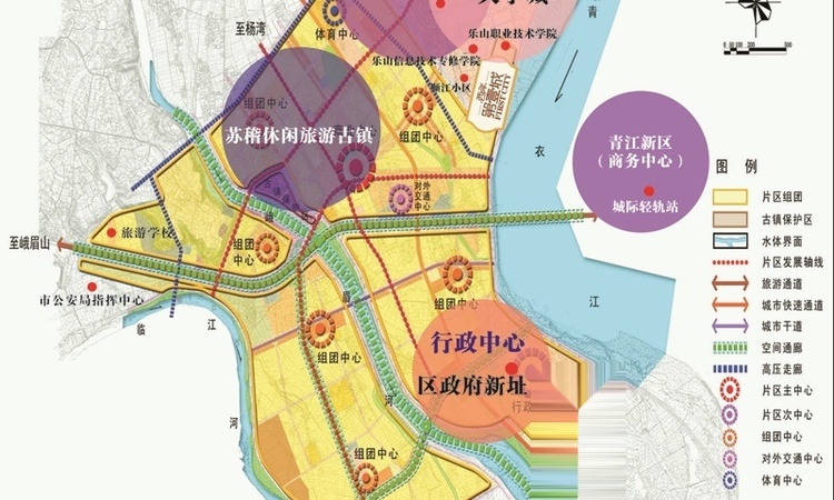 西岸第一城交通图