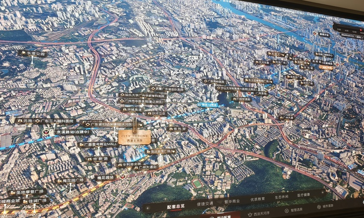西派天河序交通图