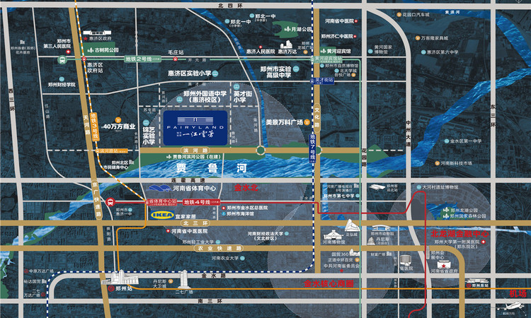旭辉一江雲著交通图
