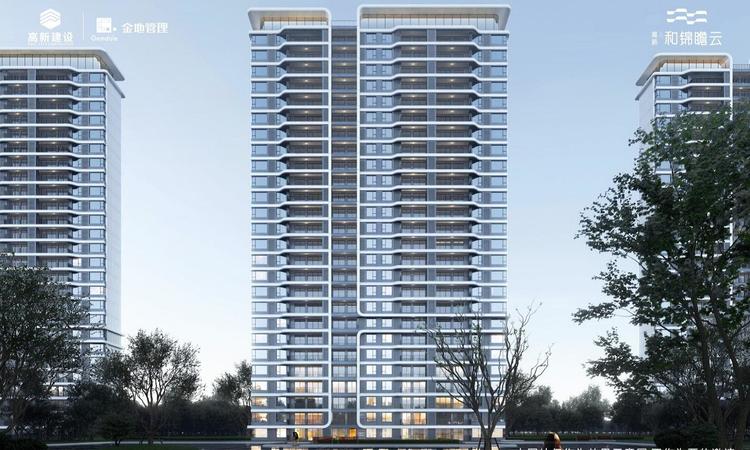 高新和锦瞻云效果图