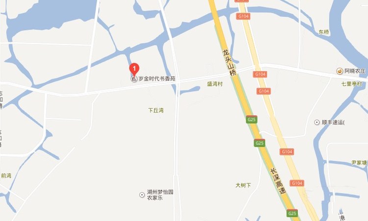 岁金时代·书香苑交通图