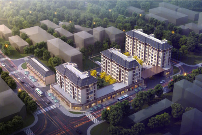 昊鼎靖卓苑效果图