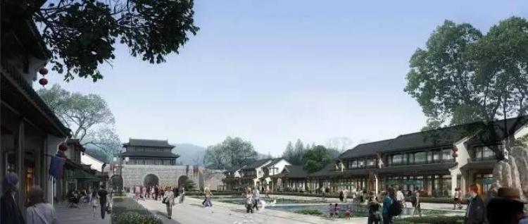 沂州古城实景图
