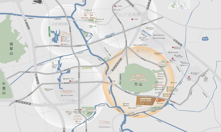 中海方山印交通图