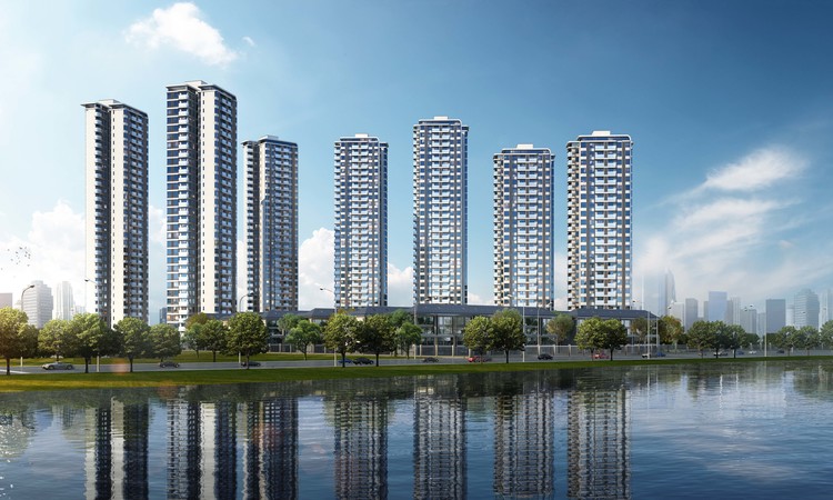 眉山领地·观江府效果图