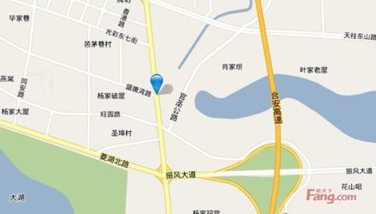 西湖绿洲城交通图