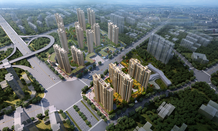 碧桂园城市花园效果图