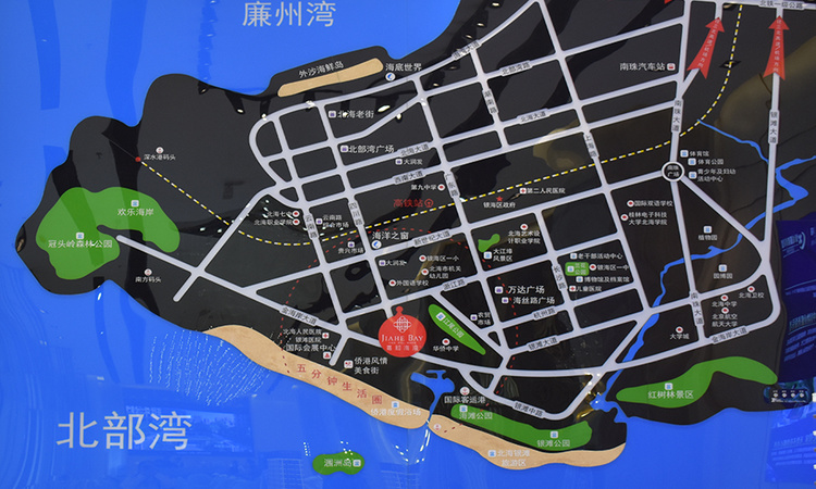 嘉和海湾交通图