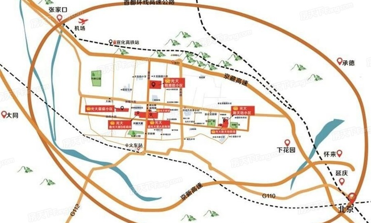 光大·萄源居交通图