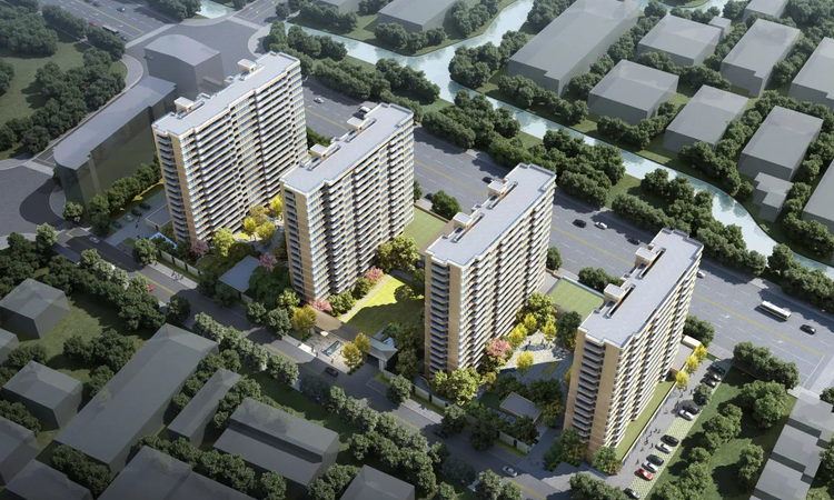 上坤紫金云尚璟苑效果图