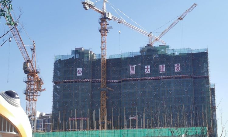 海通恒信鸢都名筑施工进度图