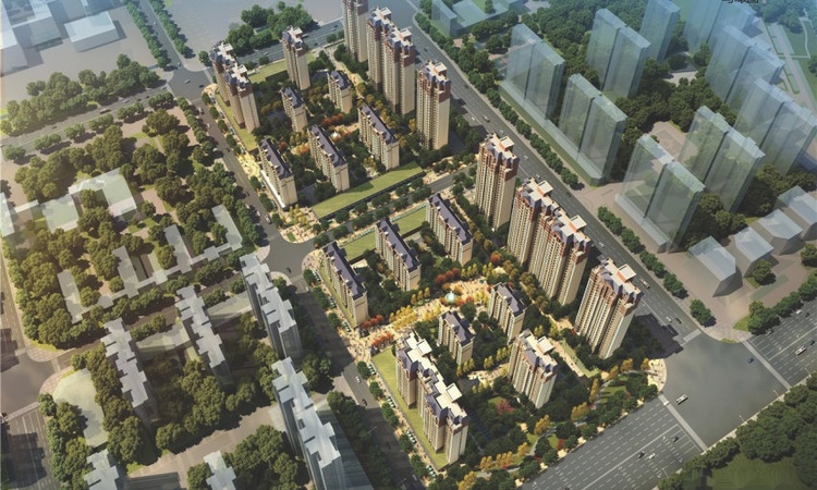 安阳建业城二期效果图