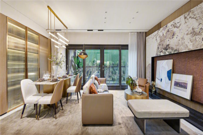 越秀悦映湖山样板间