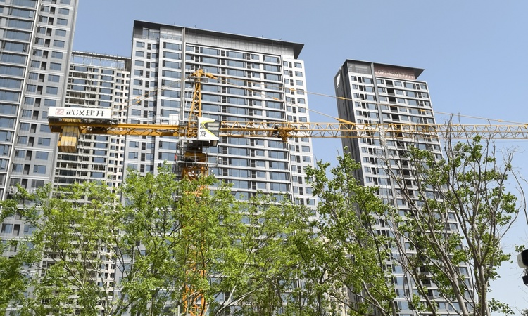 武汉城建·梦湖云著施工进度图