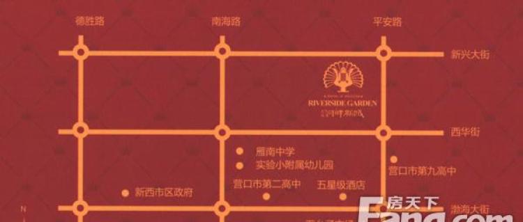 红运·河畔新城交通图