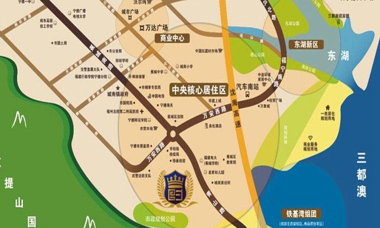 伯爵郦城交通图