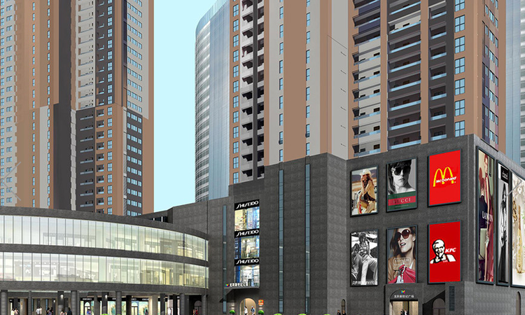 龙跃·新世纪广场效果图