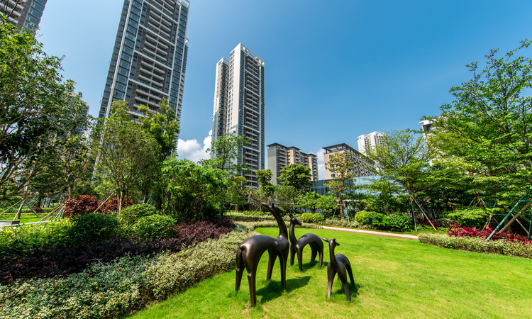 平沙九号广场实景图