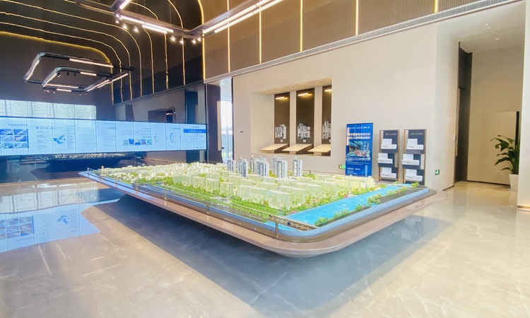 中交凤启虹桥实景图