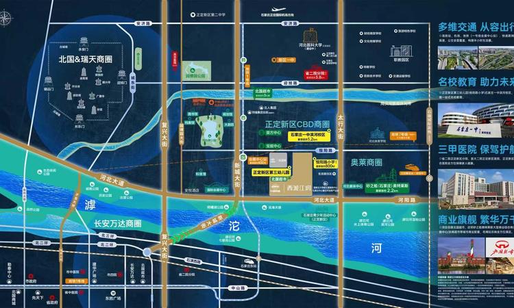 中国铁建西派江玥玖玺交通图