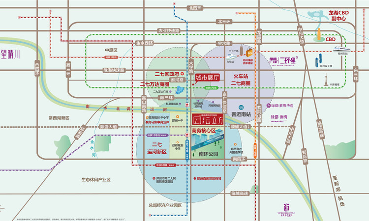 绿都盛润云立方交通图