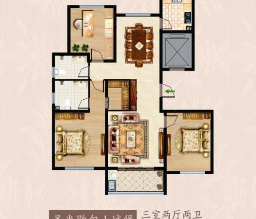 恒信公馆楼层平面图