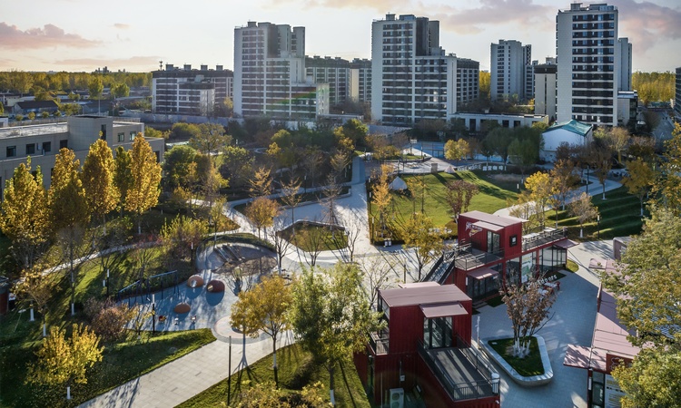 金茂北京国际社区实景图