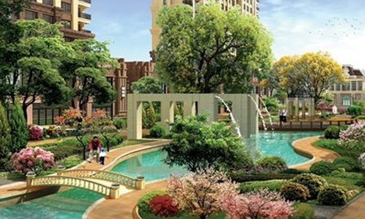 凤凰湖畔效果图