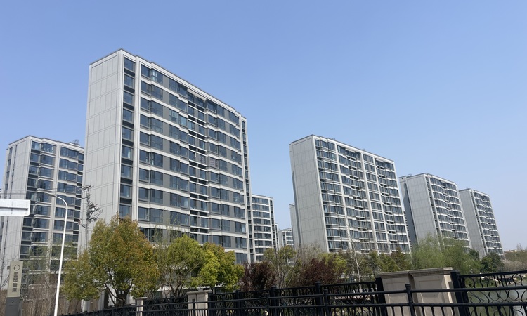 国贸鹭原施工进度图