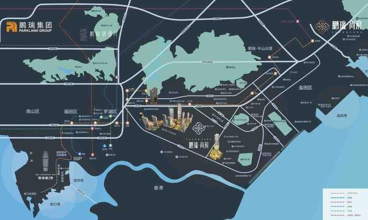 鹏瑞尚府交通图