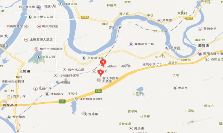 客天下·邻里交通图