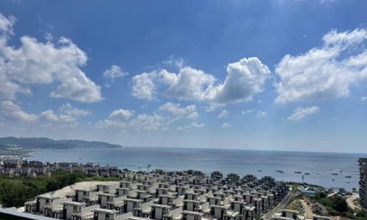 华发绿洋湾施工进度图