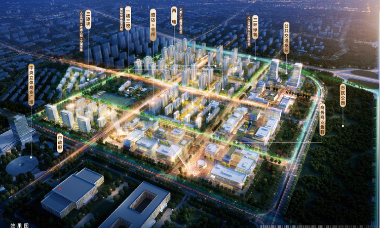 远洲·大都汇交通图