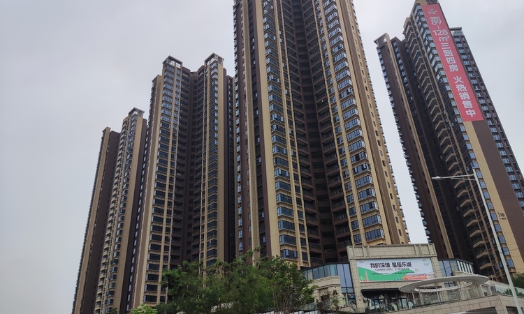 THE TOWN乐城二期施工进度图