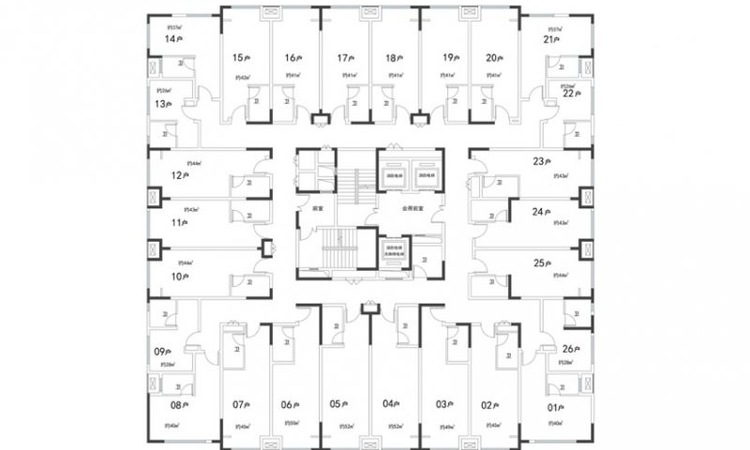 海信瑞昌路88+楼层平面图
