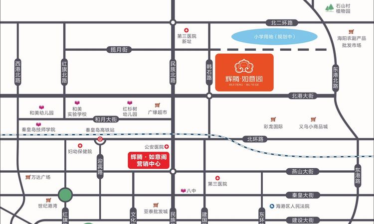 如意阁交通图