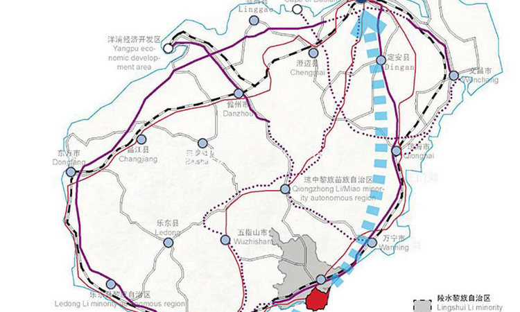 怡海湾交通图