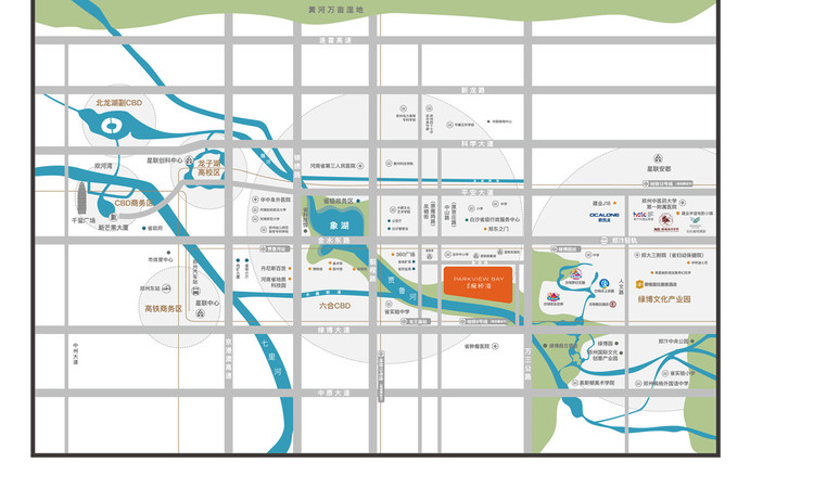 星联枫桥湾交通图