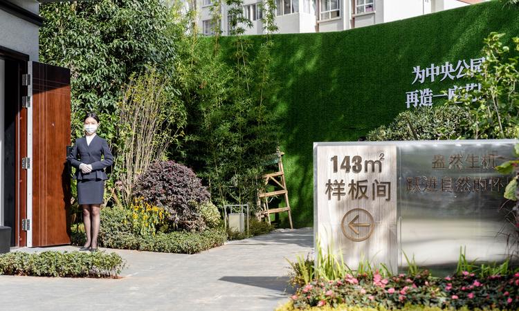 中交·泓园实景图