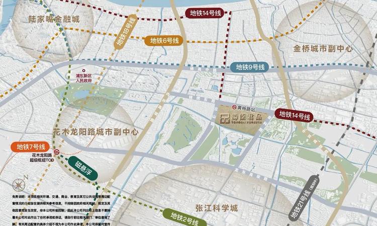 汤臣君品交通图