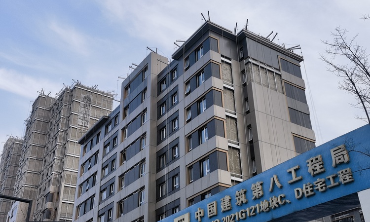 奥体建设·云尚紫薇施工进度图